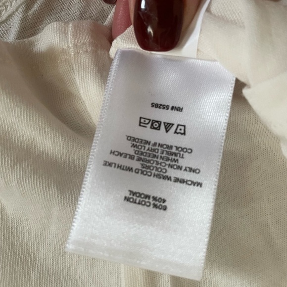 Express White Tie Side Tank Size X Small - Picture 6 of 8